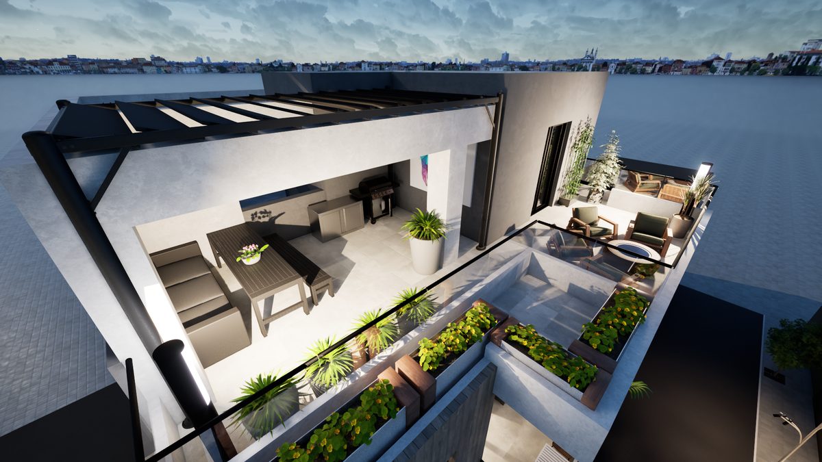 Ταράτσα roof garden